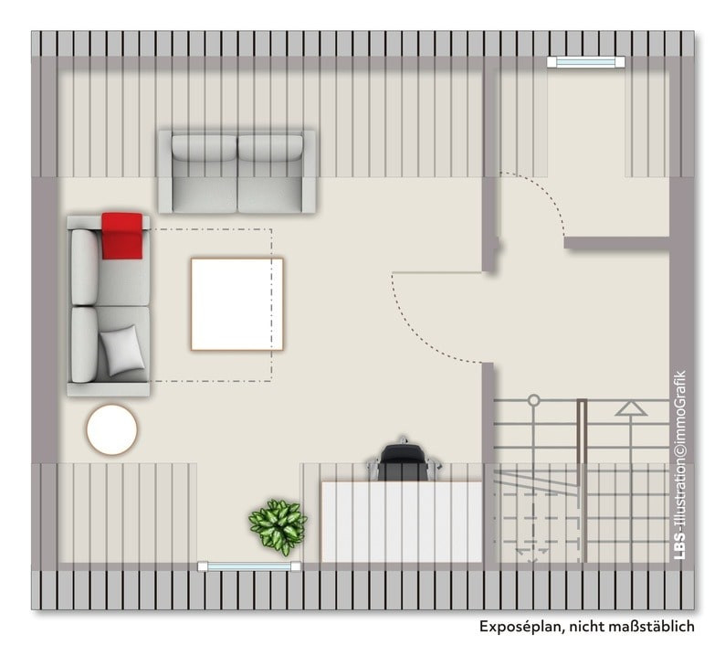 Grundriss Dachgeschoss