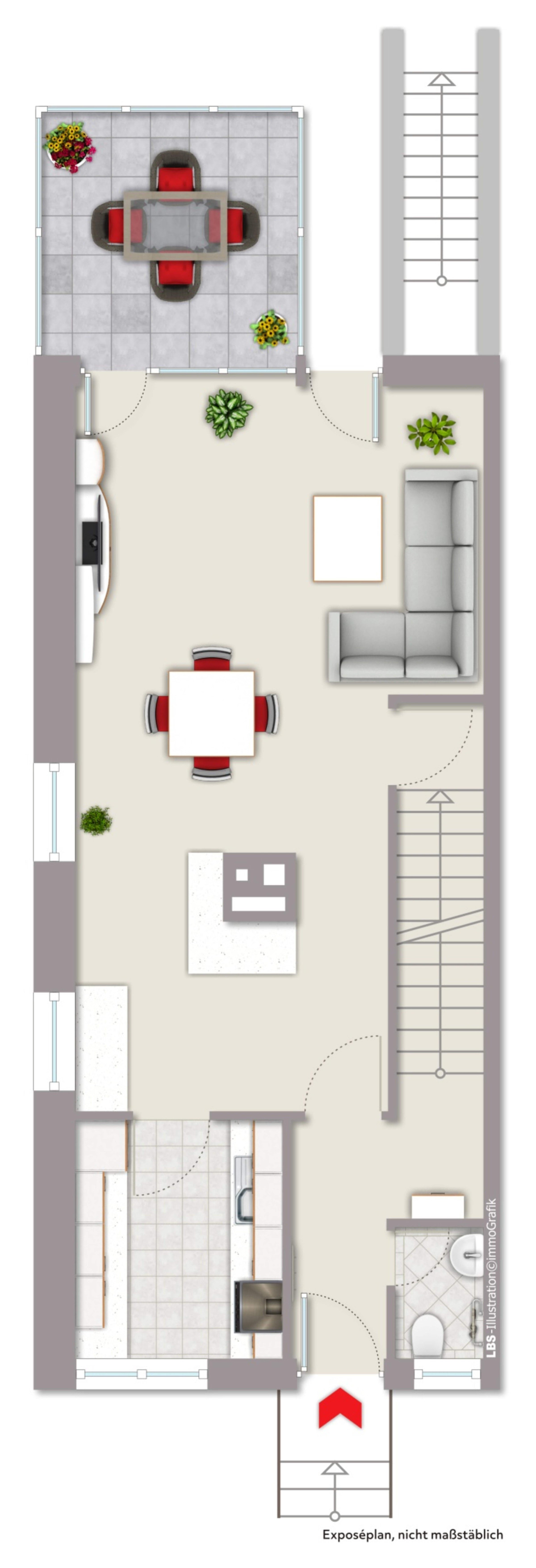 Grundriss Erdgeschoss