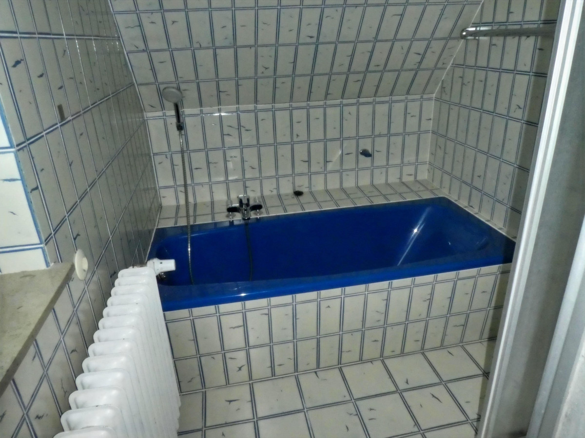 Bad im Dachgeschoss