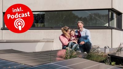 Solaranlage fürs Eigenheim.